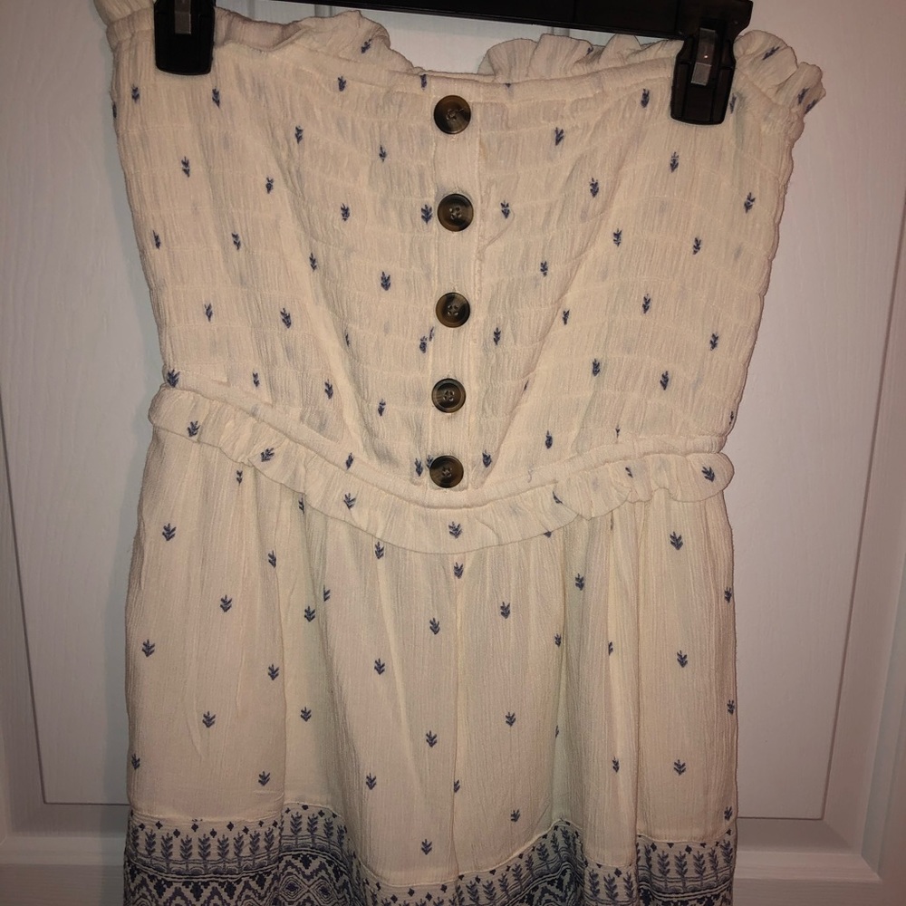 Strapless Romper